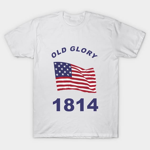 Old Glory 1814 T-Shirt by Wayne Brant Images